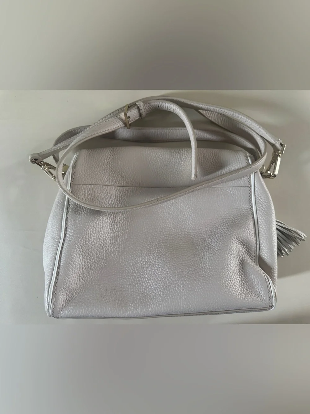Kate Spade Miri Chester Street Leather Crossbody Bag Ivory Cream